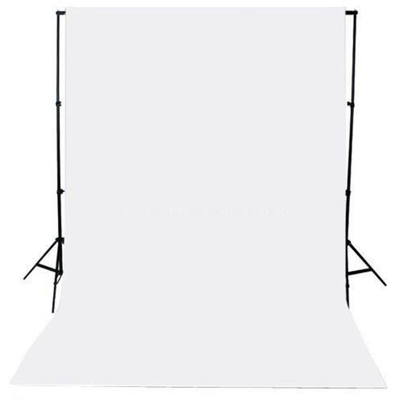 1.5x3m 5x10ft Non-woven fabric Photo Photography Backdrop Background Cloth White - zorrlla
