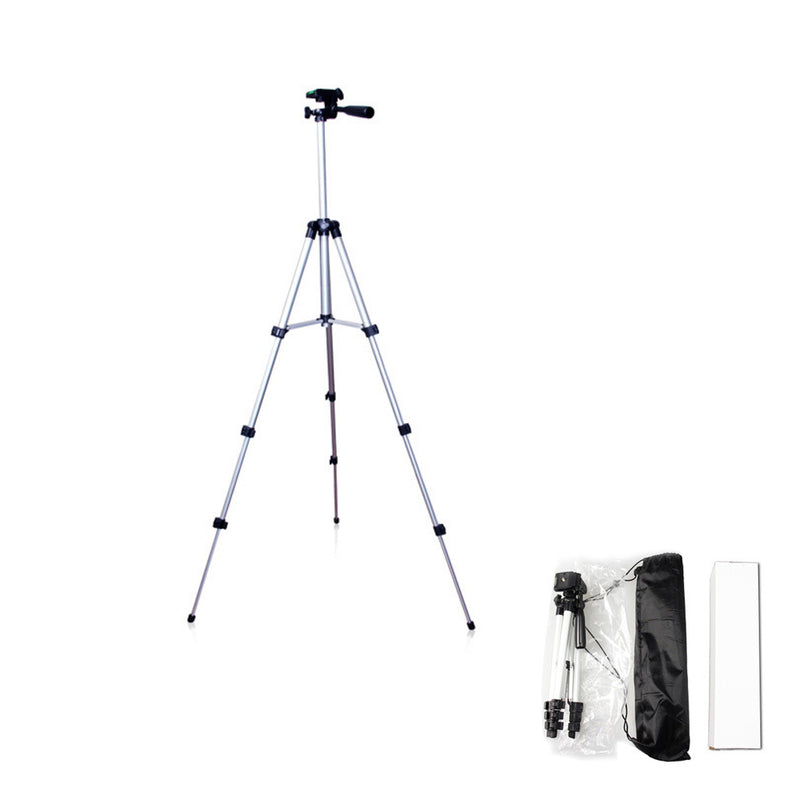 106cm Aluminum Alloy Tripod Camera Stand Broadcast Support - Lightweight and Portable Tripod with Bag - zorrlla