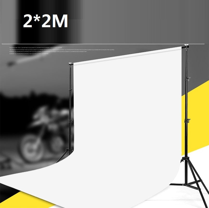 2*2M Adjustable Background Backdrop Support Stands Photography Backdrop Crossbar Frame Kit - zorrlla