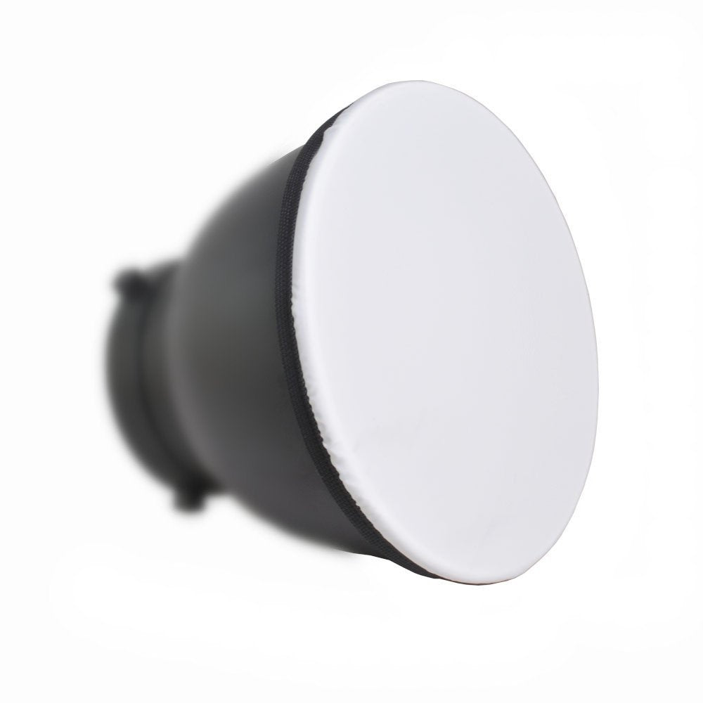 2PACK 7" 180mm Soft White Diffuser Sock for Studio Strobe Standard Bowen Mount Reflector Fits Godox AD360..Monolights Speedlites - zorrlla