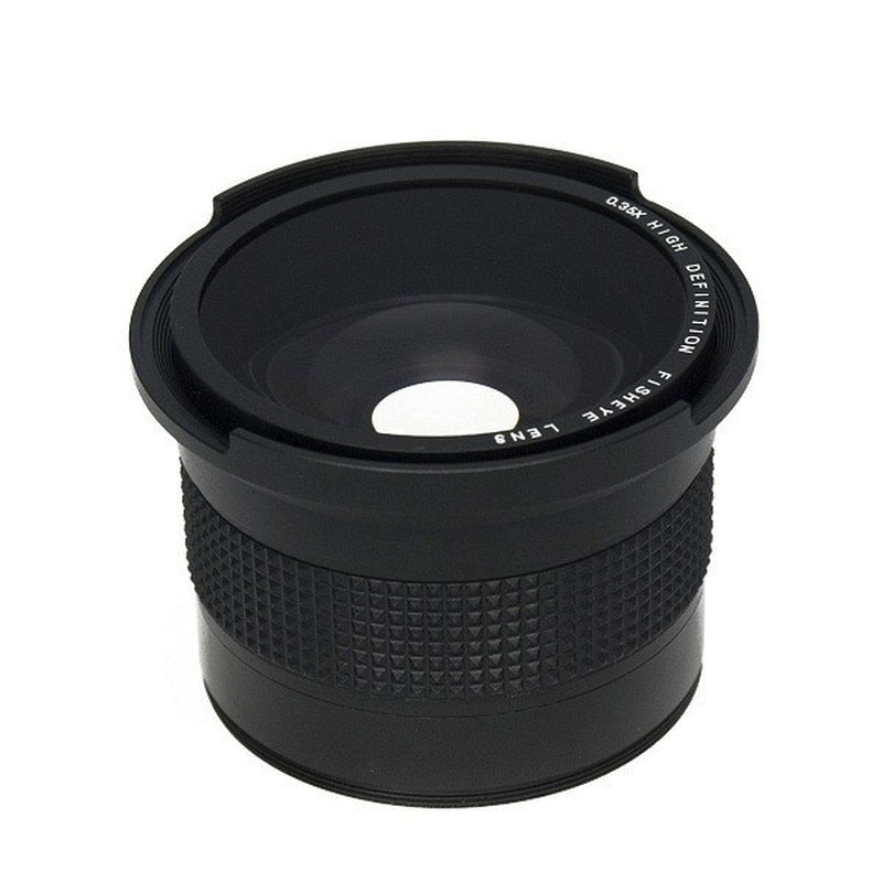 58mm 0.35x Super Fisheye Wide Angle Lens for Cameras - zorrlla