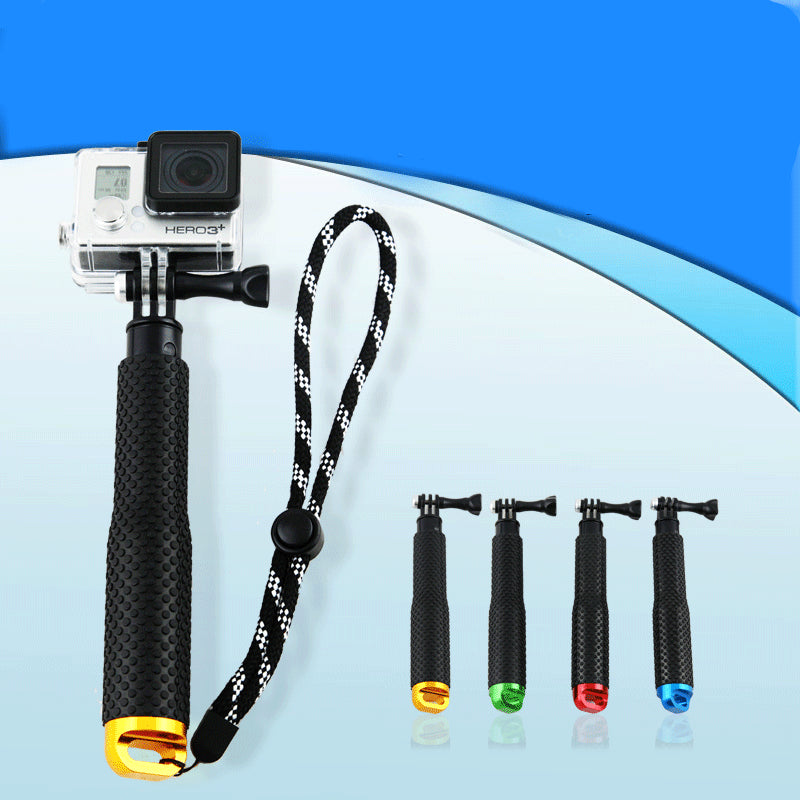 7"-20" Waterproof Hand Grip Adjustable Extension Selfie Stick Handheld Monopod for GeekPro/GoPro HD Hero - zorrlla