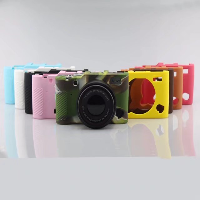 Zorrlla Soft Silicone Camera Case PVC Cover for Fuji XA3 XA10 XA-5 Fujifilm XA5 XA3 Pretective Rubber Case For Fujifilm XA10 XA5 - zorrlla