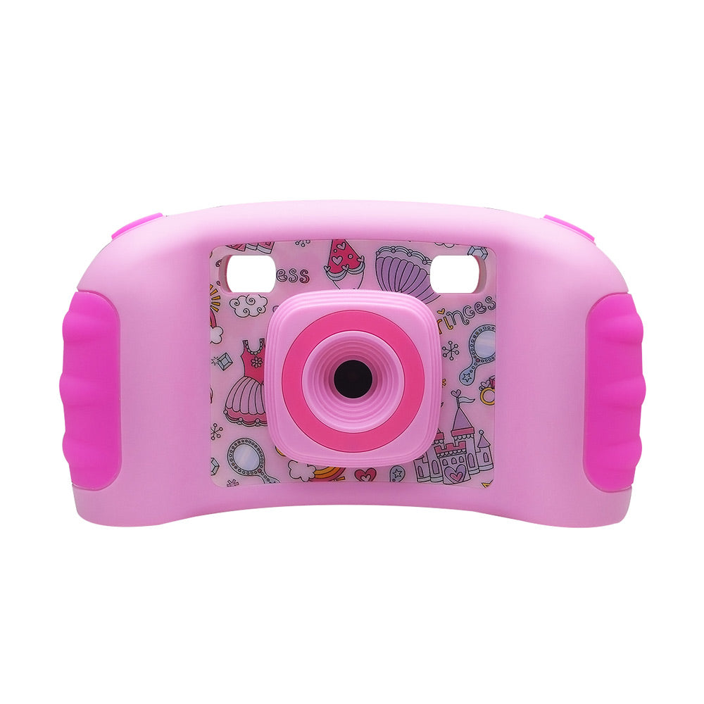 Kids Game Camera 5MP Digital Camera Video Photo Sport Camcorder DV with 1.8 Inch LCD Screen Pink - zorrlla