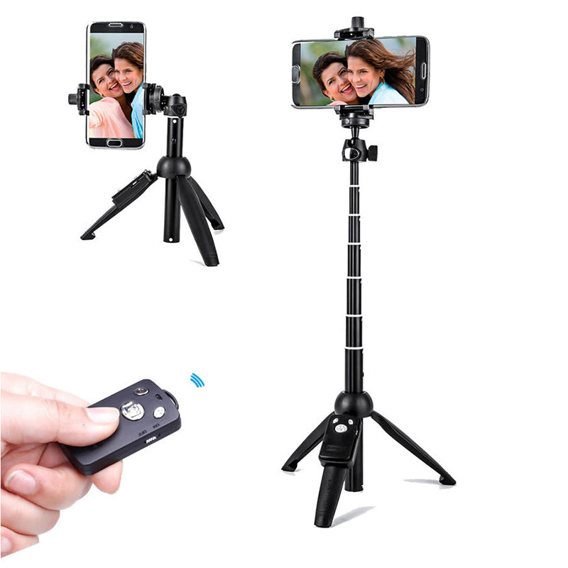 Zorrlla Handheld Extendable Tripod Monopod Camera Phone Selfie Stick with Bluetooth Remote Shutter Mobile Phone Stick - zorrlla